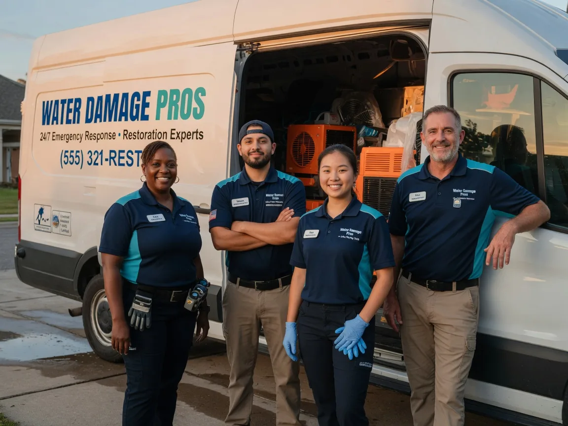 Water Damage Restoration company in Concho, OK