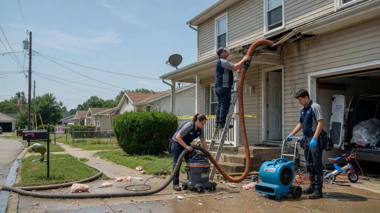 Water Damage Restoration in Concho, OK near me